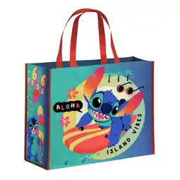 Carrefour INNELEC Sac shopping Stitch Island Vibes offre