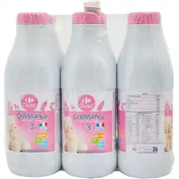 Carrefour CARREFOUR CLASSIC' Lait Croissance 3 offre