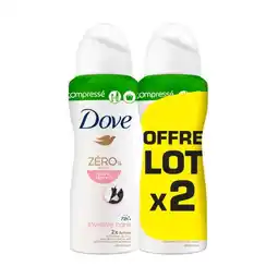 Carrefour DOVE Déodorant atomiseur Lot de 2 offre