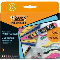 Carrefour BIC 8 marqueurs peinture offre