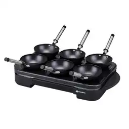 Carrefour MANDINE Appareil mini crêpes et mini woks offre