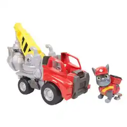 Carrefour RUBBLE & CIE Véhicule + figurine Ruben & Compagnie offre