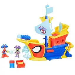 Carrefour SPIDEY Bateau pirates bulles et toiles offre