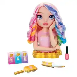 Carrefour RAINBOW HIGH Rainbow High Tête à Coiffer offre