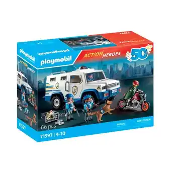 Carrefour PLAYMOBIL Fourgon Blindé offre