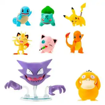 Carrefour POKÉMON Pack de 8 figurines Pokémon offre