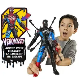 Carrefour MARVEL SPIDER-MAN Figurine Spider-Man Métamorphose liquide offre