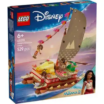 Carrefour LEGO Le bateau de Vaiana offre