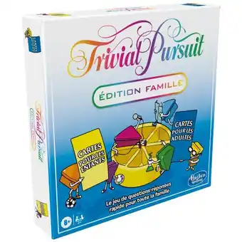 Carrefour HASBRO GAMES Trivial Pursuit Famille offre