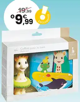 JouéClub COFFRET DE BAIN SOPHIE LA GIRAFE offre