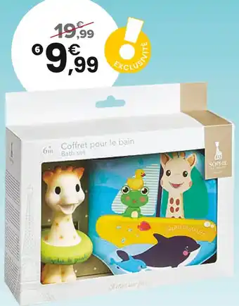 COFFRET DE BAIN SOPHIE LA GIRAFE
