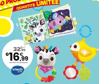 JouéClub VTech COFFRET NAISSANCE BÉBÉS ANIMAUX offre
