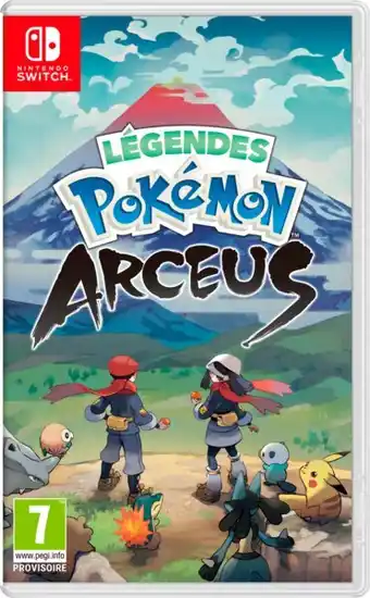 Carrefour NINTENDO Jeu Pokemon Violetou Pokemon Ecarlate ou Pokemon Arceus pour Nintendo Switch offre