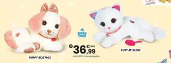 JouéClub Peluche bella | 18 mois offre