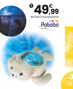 JouéClub PABOBO Veilleuse projecteur phoque aqua dream | dès la naissance offre