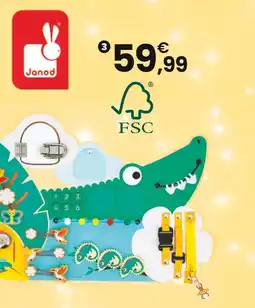 JouéClub JANOD Busy board croco | 18 mois offre