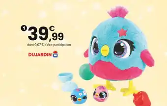 JouéClub DUJARDIN Funtasy family peluche chick-a-boo offre
