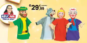 JouéClub Marionnettes Le Petit Chaperon Rouge offre