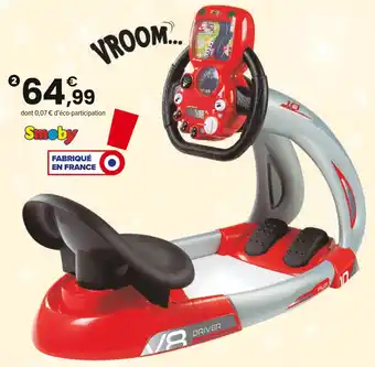 JouéClub Smoby Pilot V8 Driver offre