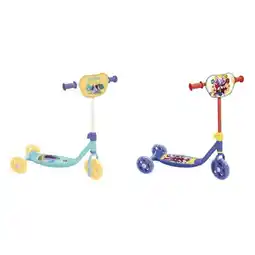 Carrefour DISNEY & MARVEL Trottinette 3 roues Reine des Neiges et Spidey offre
