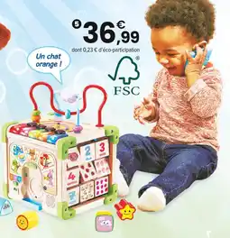 JouéClub CUBE NATURE INTERACTIF MULTIACTIVITÉ | offre
