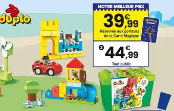 JouéClub DUPLO 10914 LA BOÎTE DE BRIQUES DELUXE offre