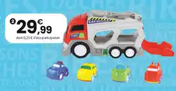 JouéClub MON CAMION TRANSPORTEUR DE VÉHICULES | 18 mois offre