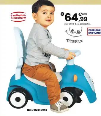 JouéClub Porteur maestro balade | 6 mois offre