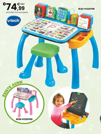 JouéClub VTECH Magibureau interactif et musical 6 en 1 | 3 ans offre