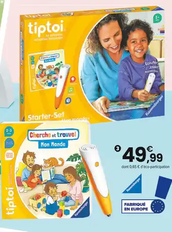 JouéClub TIPTOI - STARTER SET | offre