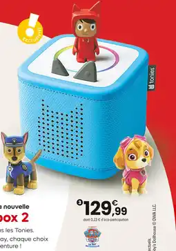 JouéClub LA PAT’ PATROUILLE Mon premier coffret toniebox 2 | 3 ans offre