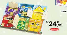 JouéClub MELISSA & DOUG Planche d’activités avec loquets | 3 ans offre