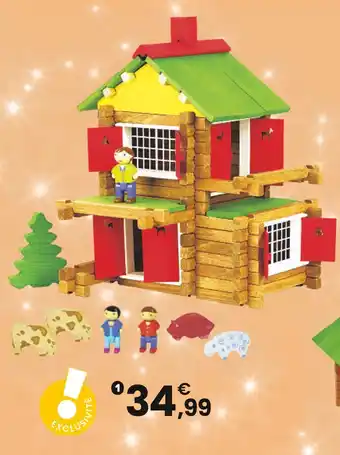 JouéClub MON CHALET EN BOIS offre