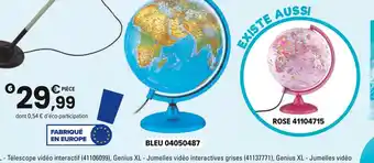 JouéClub Globe lumineux 25 cm | 6 ans offre