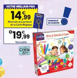 JouéClub Crea & Cie Atelier de Fabrication de Crayons offre