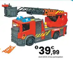 JouéClub Mon camion pompier scania offre