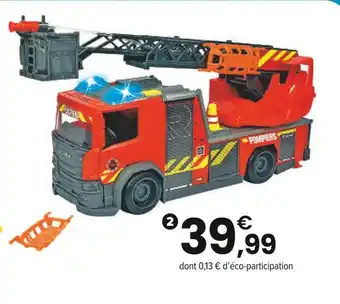 JouéClub Mon camion pompier scania offre