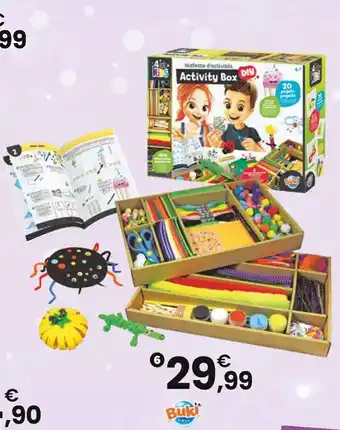 JouéClub BUKI Mallette d’activités | 4 ans offre