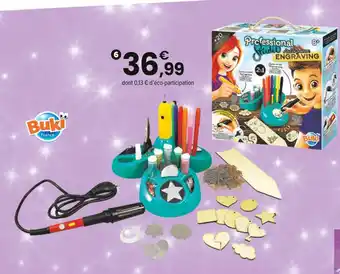 JouéClub Buki Professional Studio gravure offre