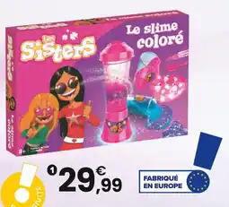 JouéClub Les Sisters COFFRET SLIME LES SISTERS 8 ans offre