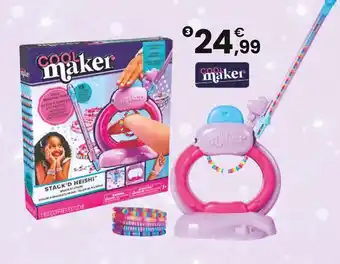 JouéClub Cool Maker COOL MAKER - ATELIER À BRACELETS HEISHI | 7 ans offre