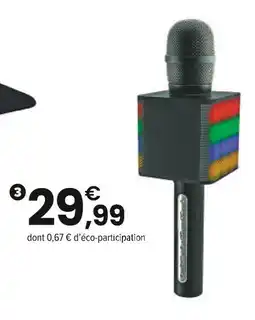 JouéClub Micro bluetooth offre