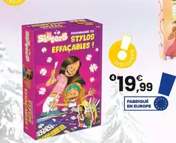 JouéClub LES SISTERS - PERSONNALISE TES STYLO offre