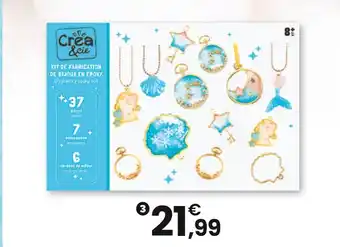 Atelier de bijoux en résine