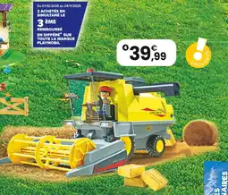 JouéClub PLAYMOBIL 71267 moissonneuse batteuse | 4 ans offre