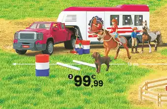 JouéClub PICK UP ET SA GRANDE REMORQUE ÉQUESTRE | offre