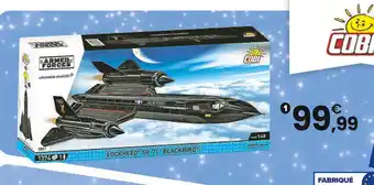 JouéClub COBI AVION LOCKHEED SR-71 BLACKBIRD 1/48ÈME offre