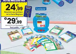 JouéClub LEXIBOOK Quizz hit - imagier à cartes interactif bilingue fr-ang | 3 ans offre