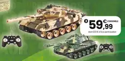 JouéClub Coffret 2 tanks rc offre