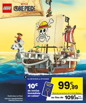JouéClub LEGO 75639 Le bateau pirate vogue merry offre